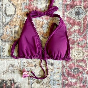 Bleu Rod Beattie purple bikini top